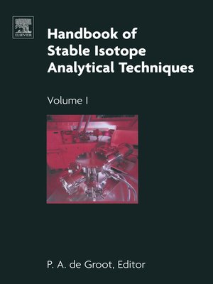 cover image of Handbook of Stable Isotope Analytical Techniques